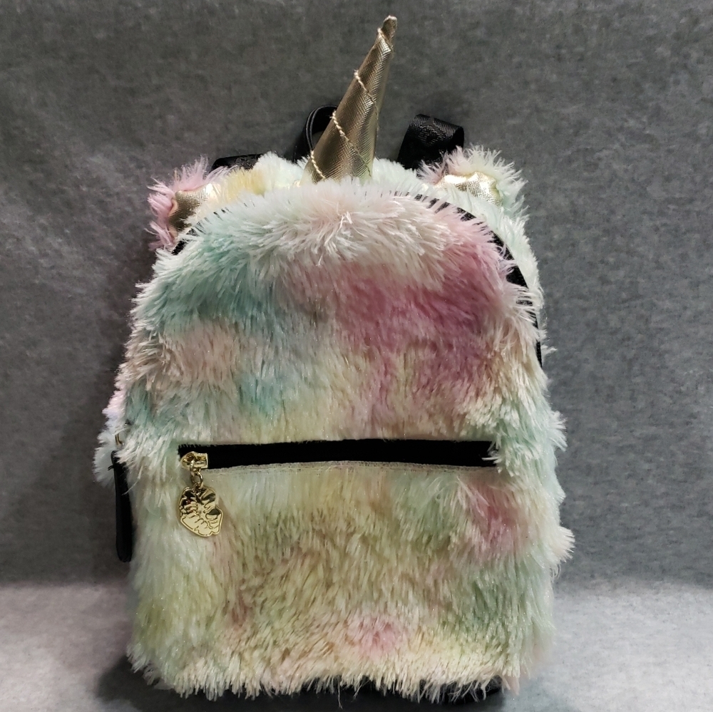 Betsey Johnson Pastel Unicorn Backpack